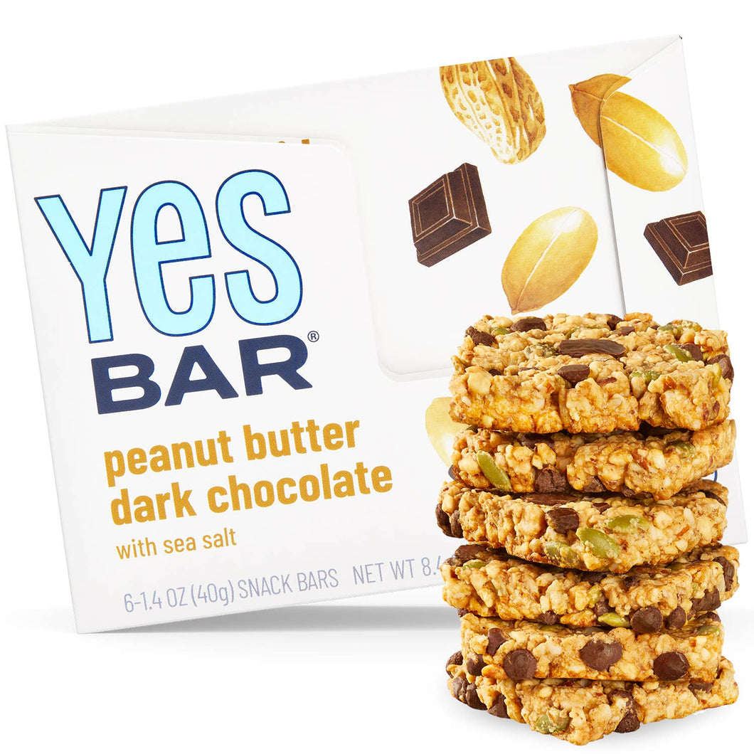 Peanut Butter Dark Chocolate - Gourmet Plant-Based Snack Bar