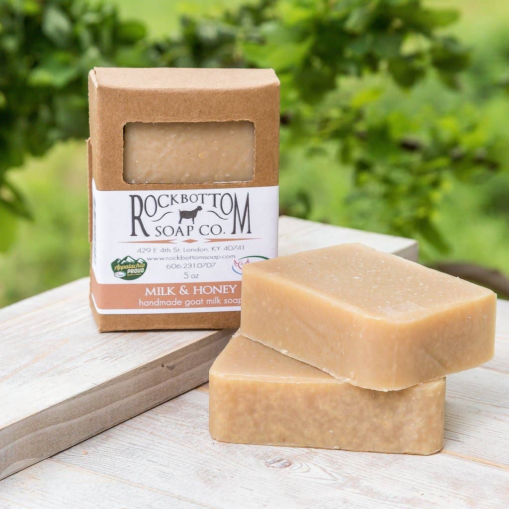 Rock Bottom Soap - Milk & Honey Goat Milk Soap
