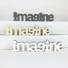 Spunky Fluff -  Tiny Word Magnet- Imagine