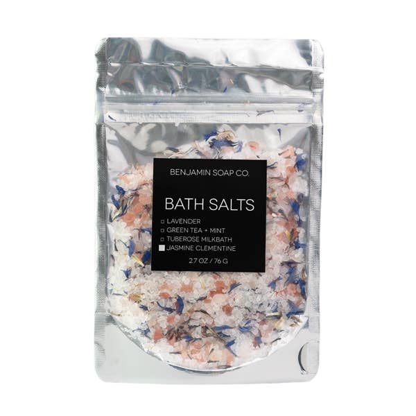 Benjamin Soap Company - Bath Salt Sample Bag