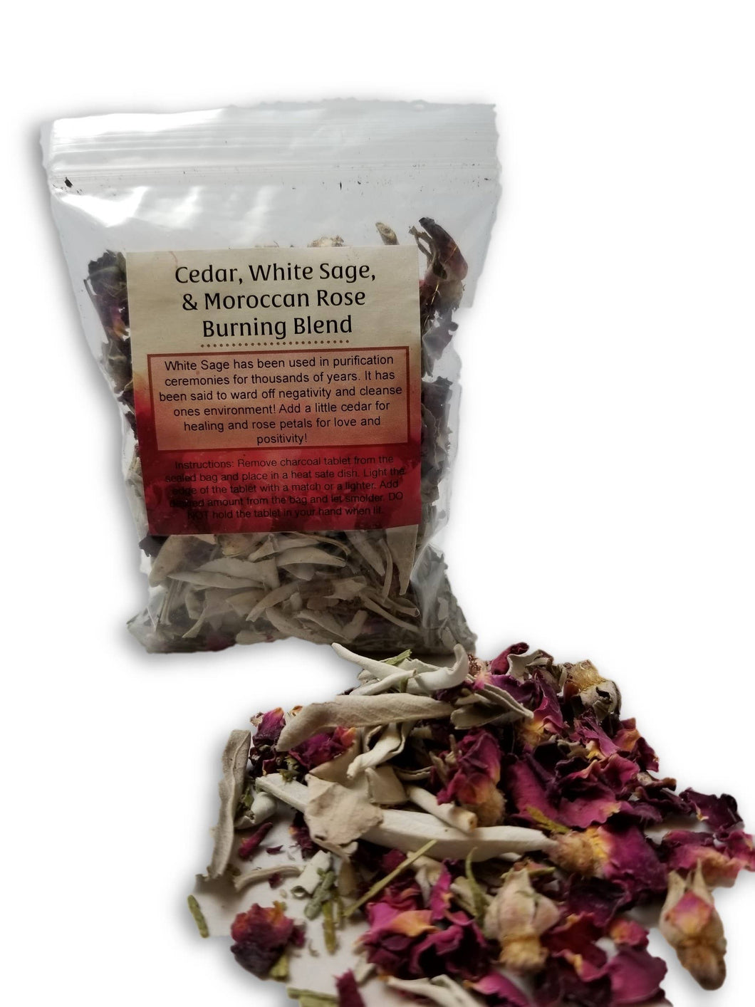 Urban's Edge - Cedar, White Sage & Rose Petal Herbs