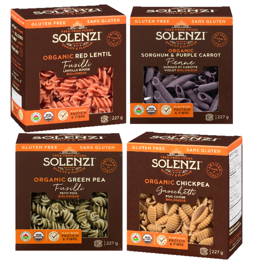 Solenzi - High Protein Organic Gluten-Free Pasta Starter