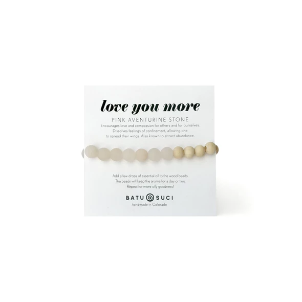 Batu Suci Jewelry - Love you More Diffuser Bracelet