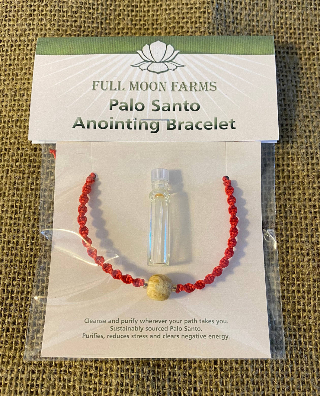 Palo Santo Anointing Bracelet