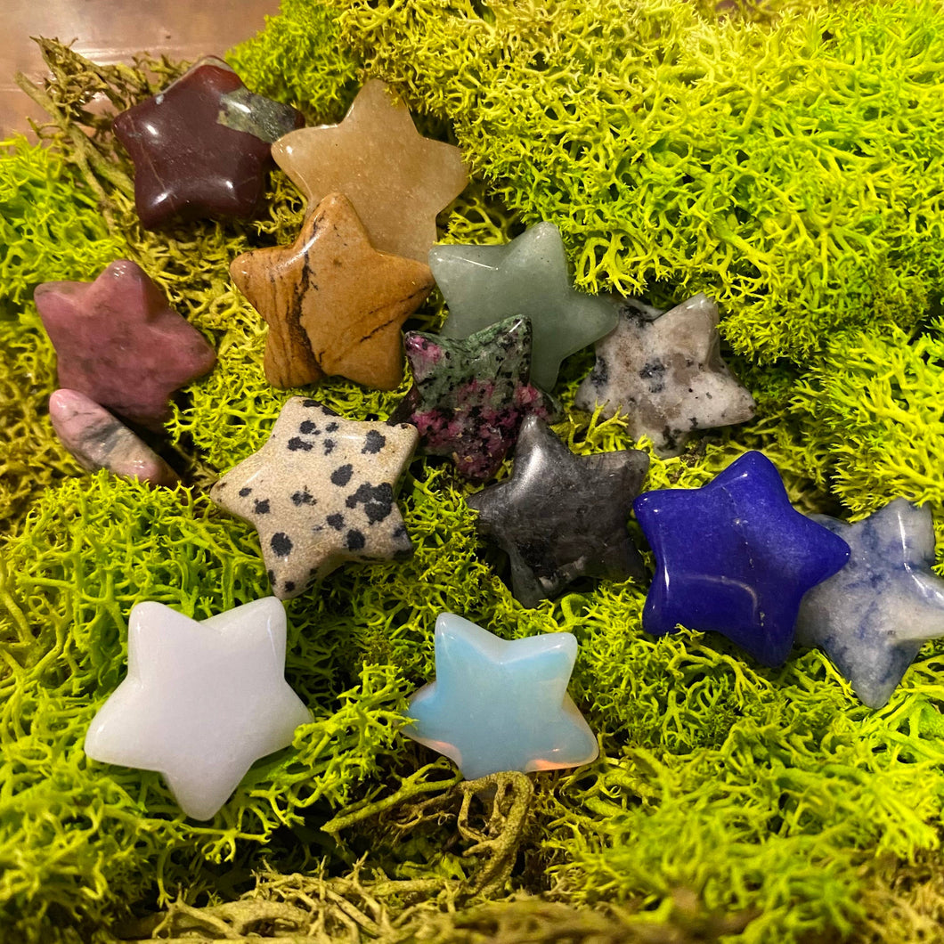 ⭐️ Crystal Mini Star Stone Assortment ⭐️