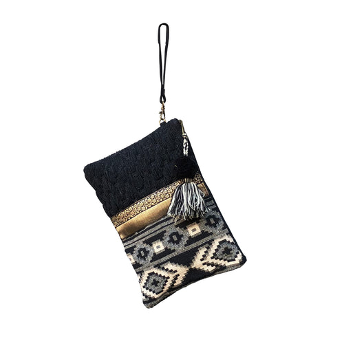 Black Tassel Pouch