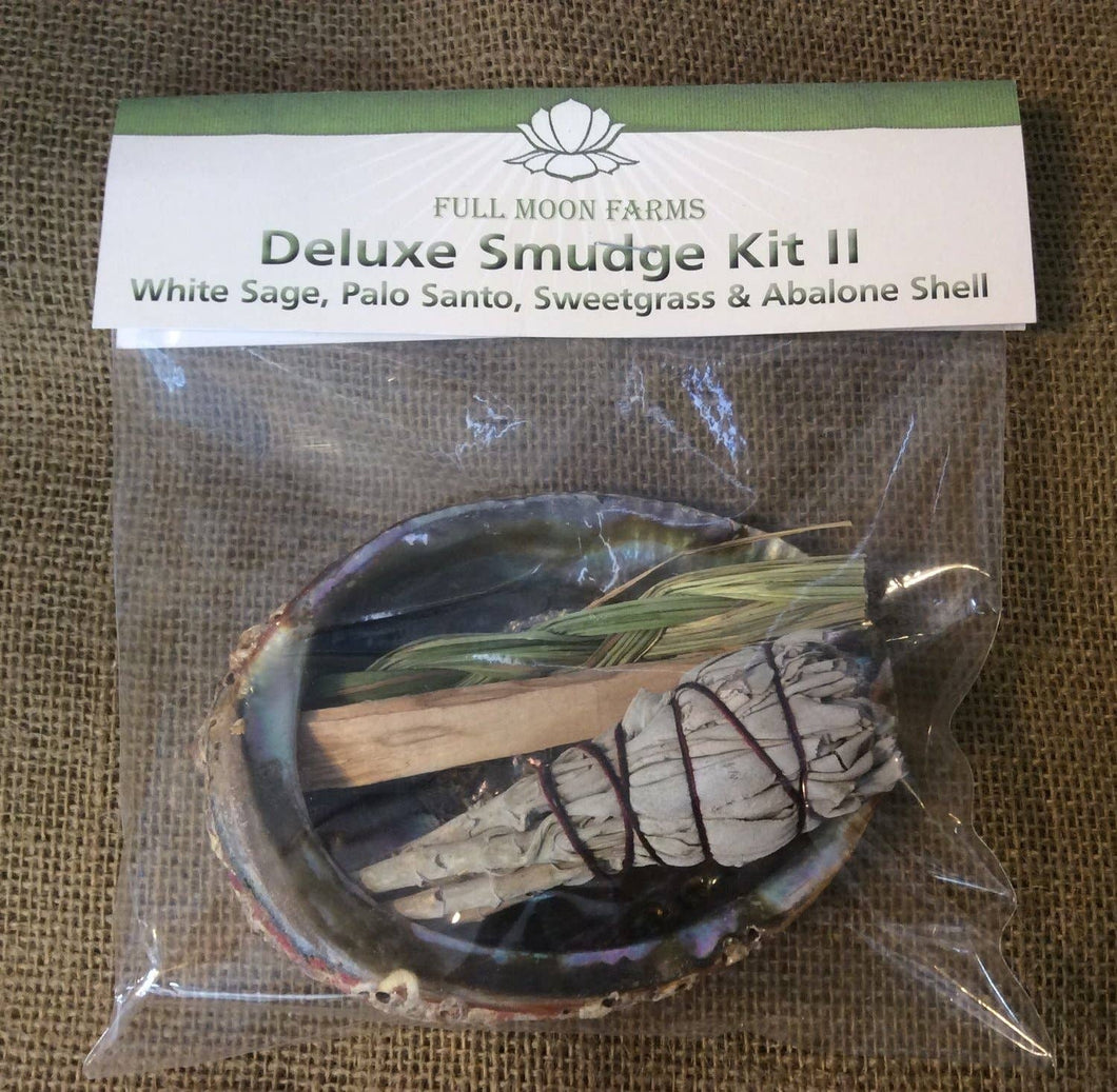 Deluxe Smudge Kit - White Sage and Palo Santo