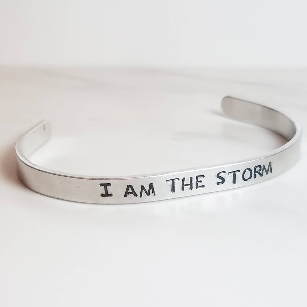 MKayAccessories - I Am the Storm Bracelet, Inspiration bracelet